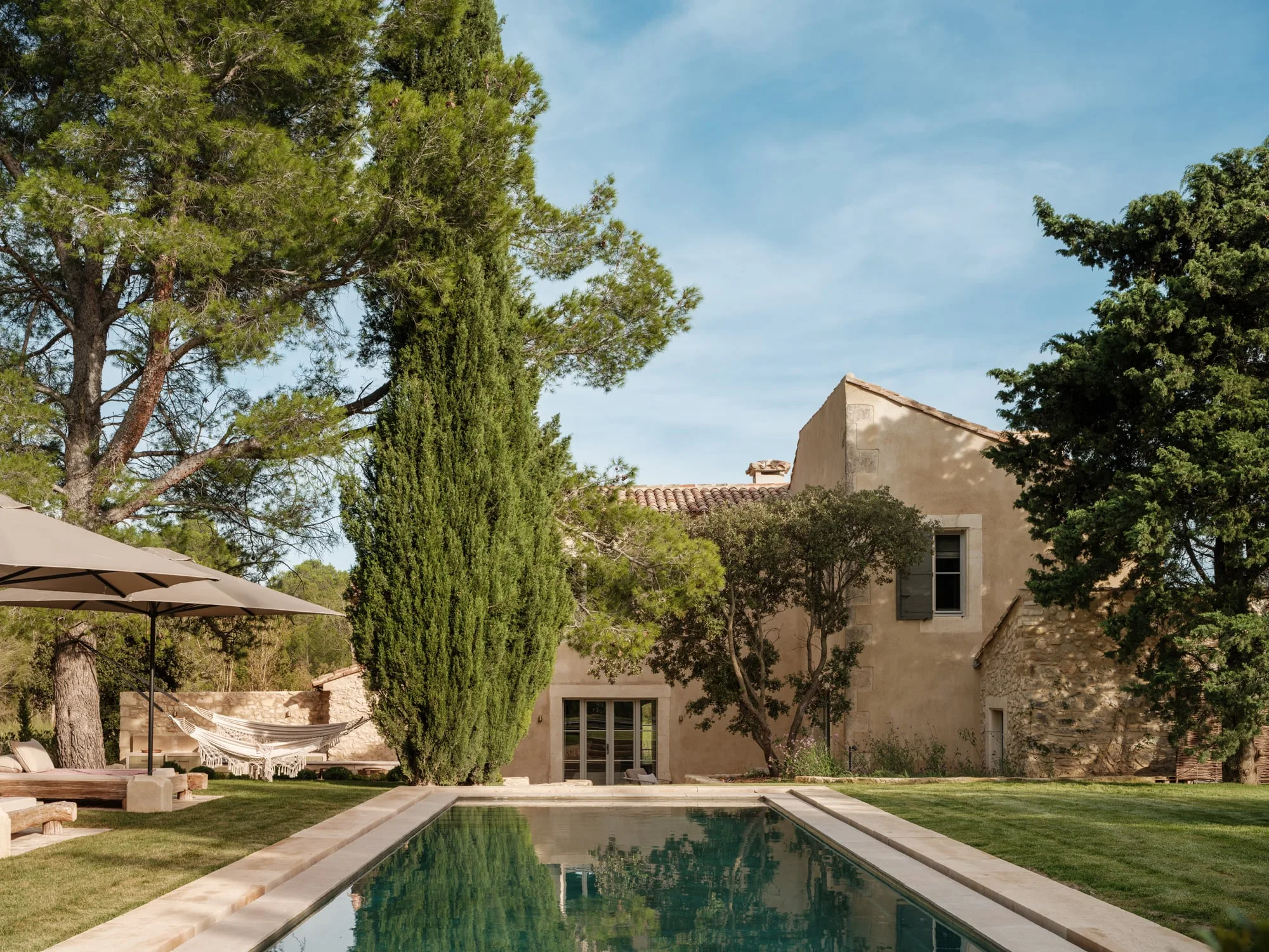 Le Mas de Cagalou, the grounds